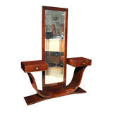 Classic French Art Deco "Tulip Form" Ladies Vanity