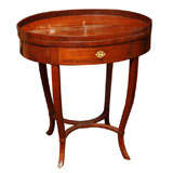 Exceptional Louis XVI Oval Salon Table