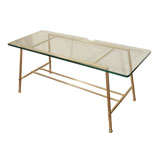 Elegant fifties brass table