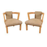 Pair of armchairs by James Mont