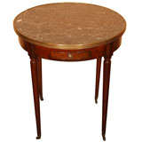 Louis XVI Style Stone Top Table, 19th Century
