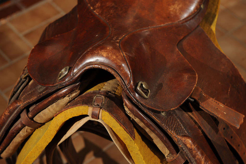 English Style Leather Saddle 2