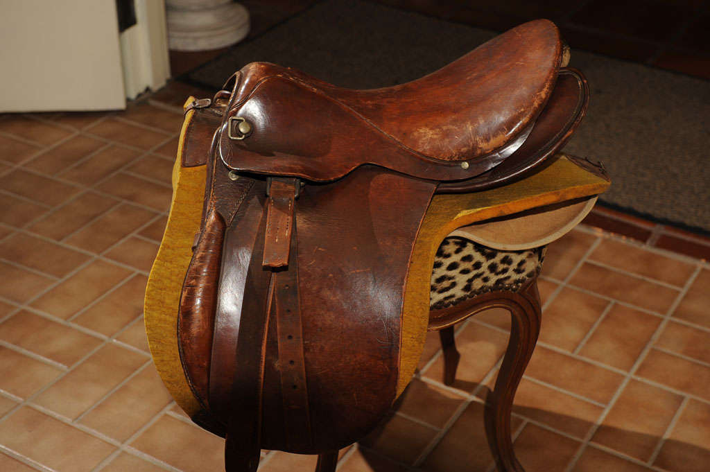 English Style Leather Saddle 3