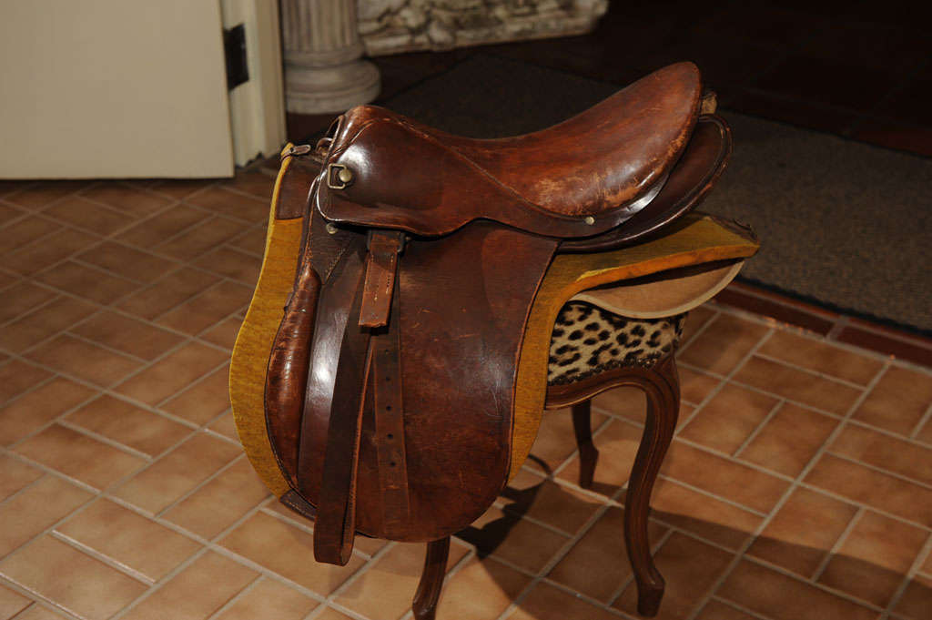 English Style Leather Saddle 4