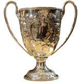 Victorian Monumental Silver Plated Trophy