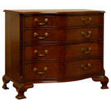 Mahogany Serpentine Chest Mahogany Serpentine Chest