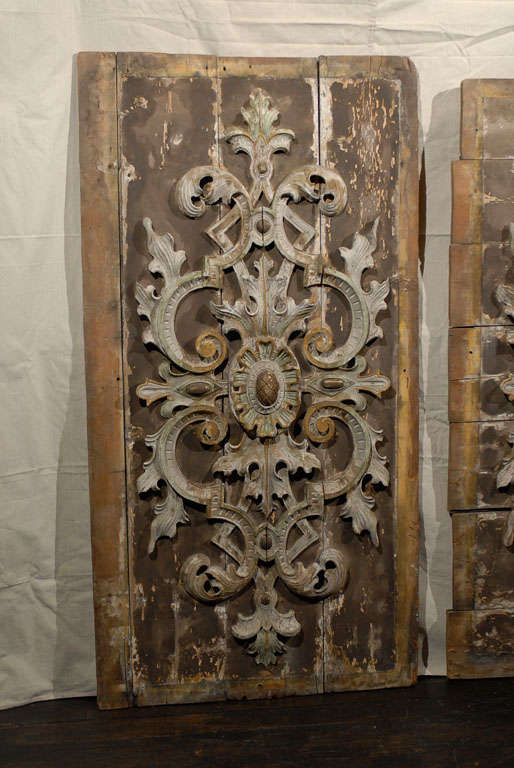 Italian 18th Century Ceiling Panels