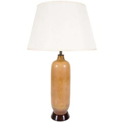 Swedish Hares Fur Glazed Table Lamp by Gunnar Nyland for Rorstrand