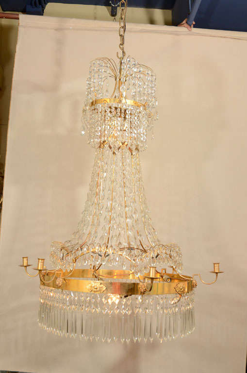 Crystal chandelier