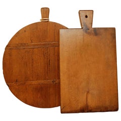 Antique Two English Peel Boards