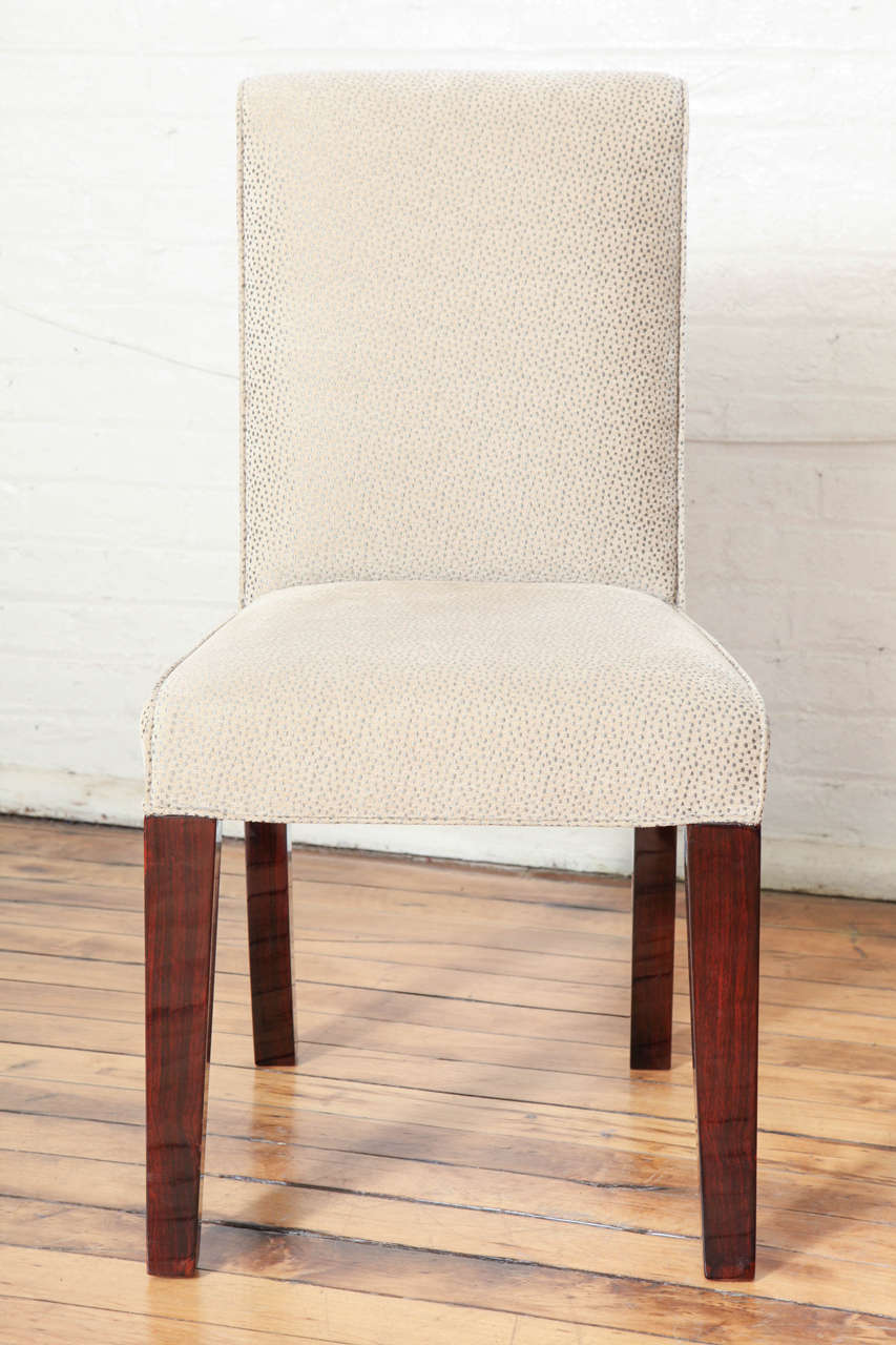 Set of Four Art Deco Dining Chairs 2