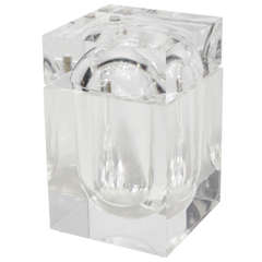 Vintage Albrizzi Style Lucite Ice Bucket