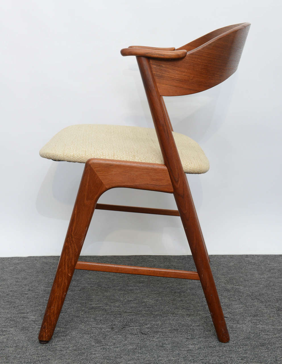 Danish Teak Dining Chairs Designed by Kai Kristiansen 1