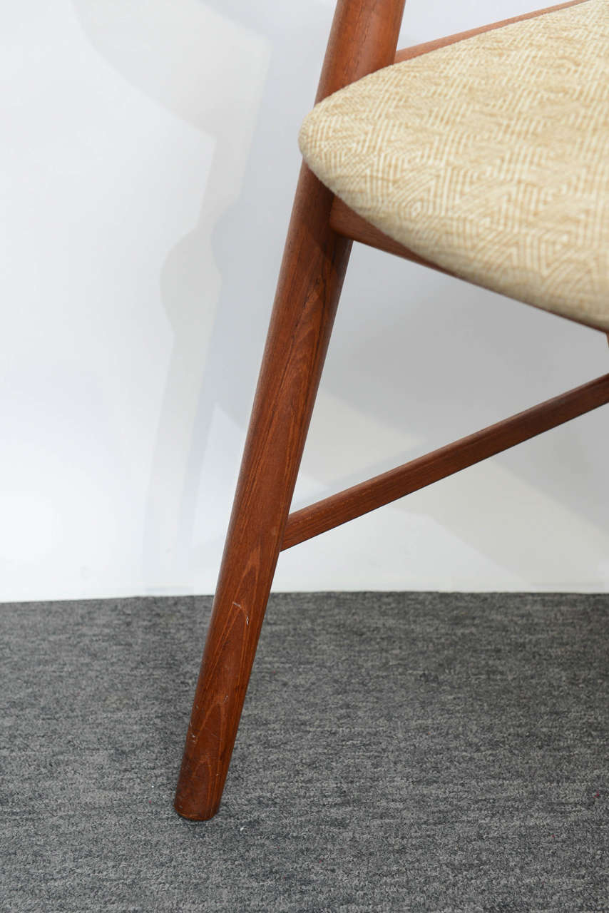 Danish Teak Dining Chairs Designed by Kai Kristiansen 4