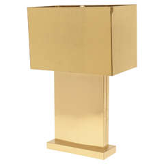 Brass Table Lamp by Jere