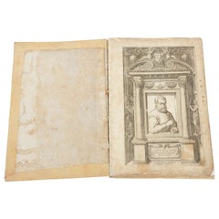 Antique "Canon of the Five Orders of Architecture" by Iacomo Barozzio Da Vignola