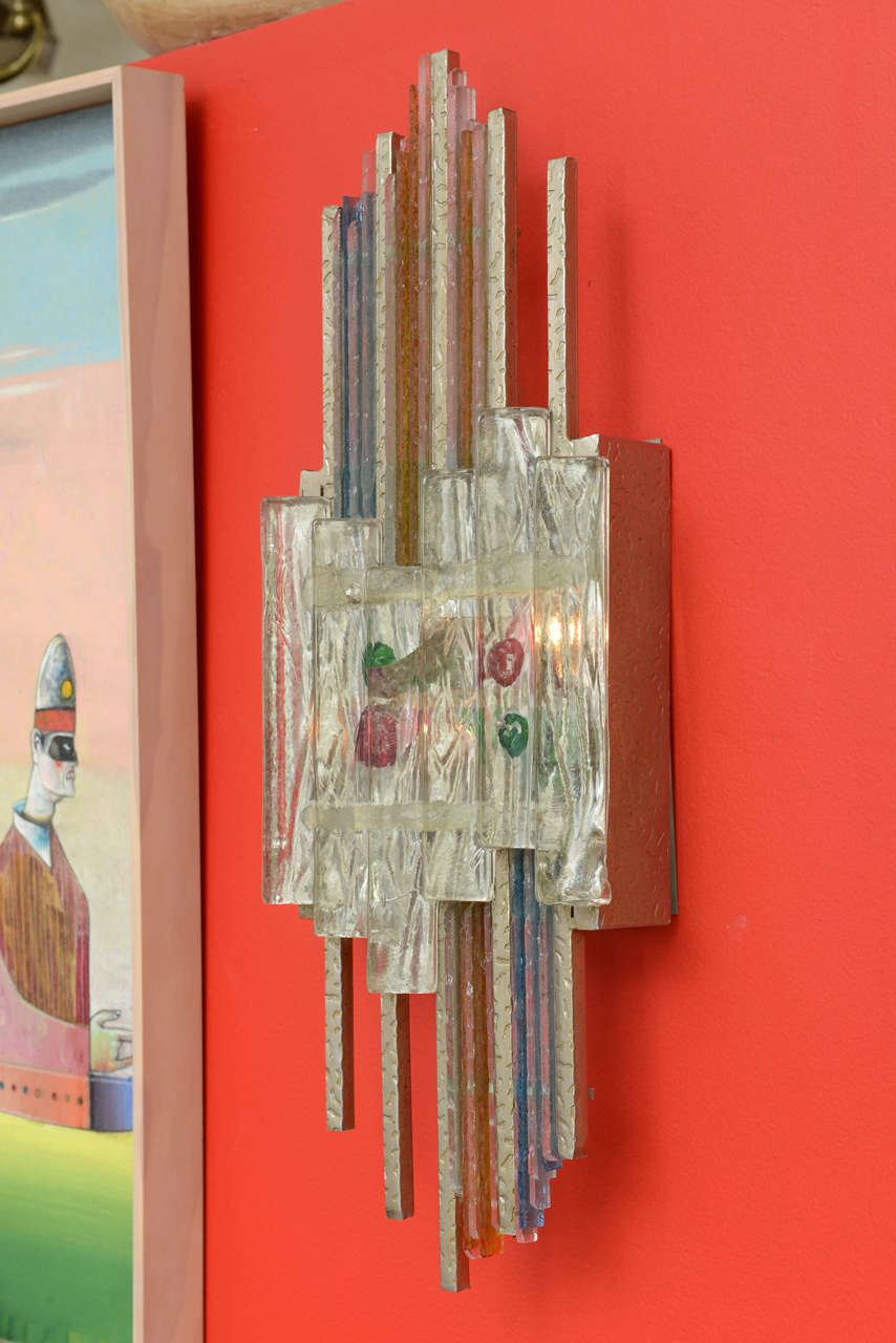 MidCentury Modern Wall Sculpture in the Style of Poliarte For Sale at