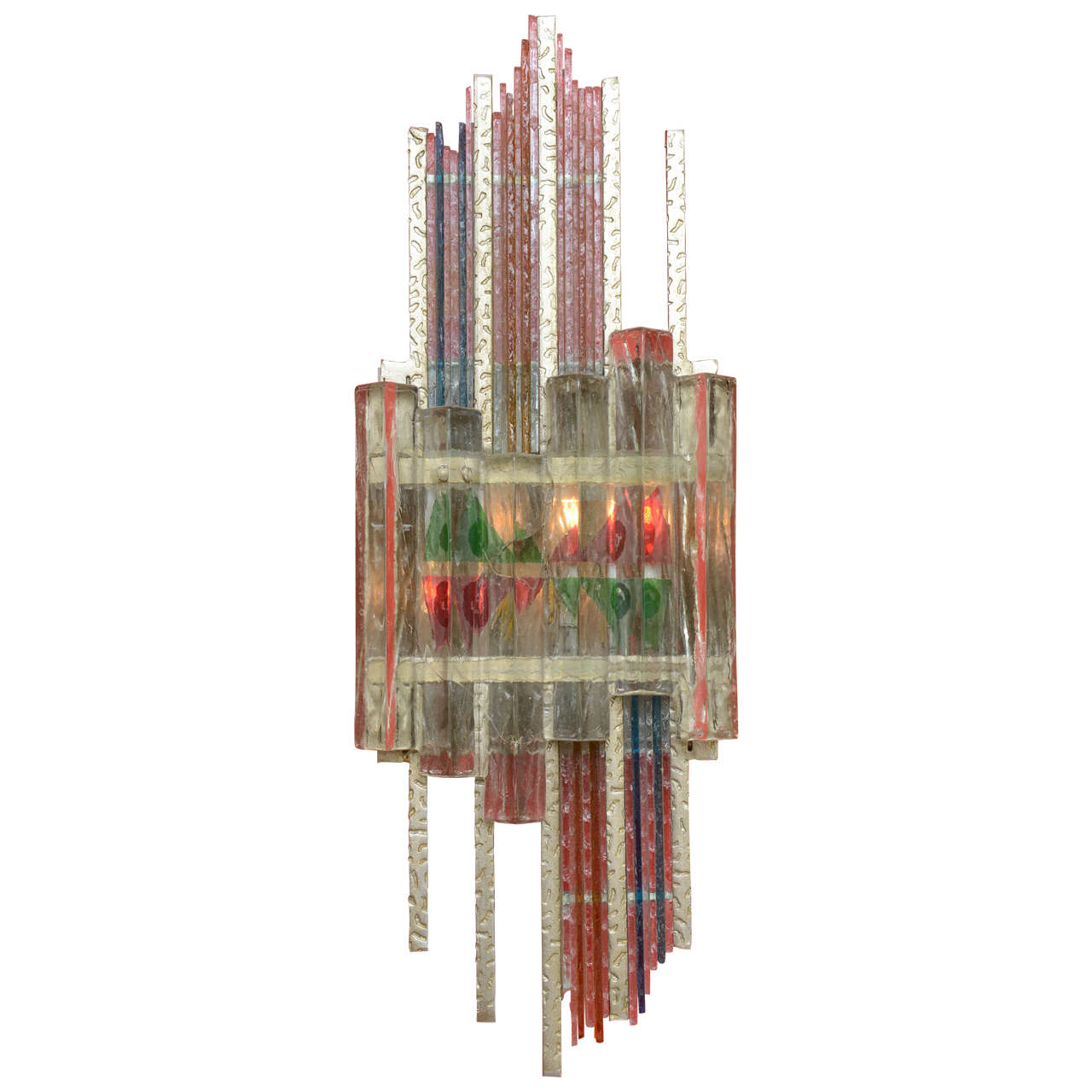 MidCentury Modern Wall Sculpture in the Style of Poliarte For Sale at