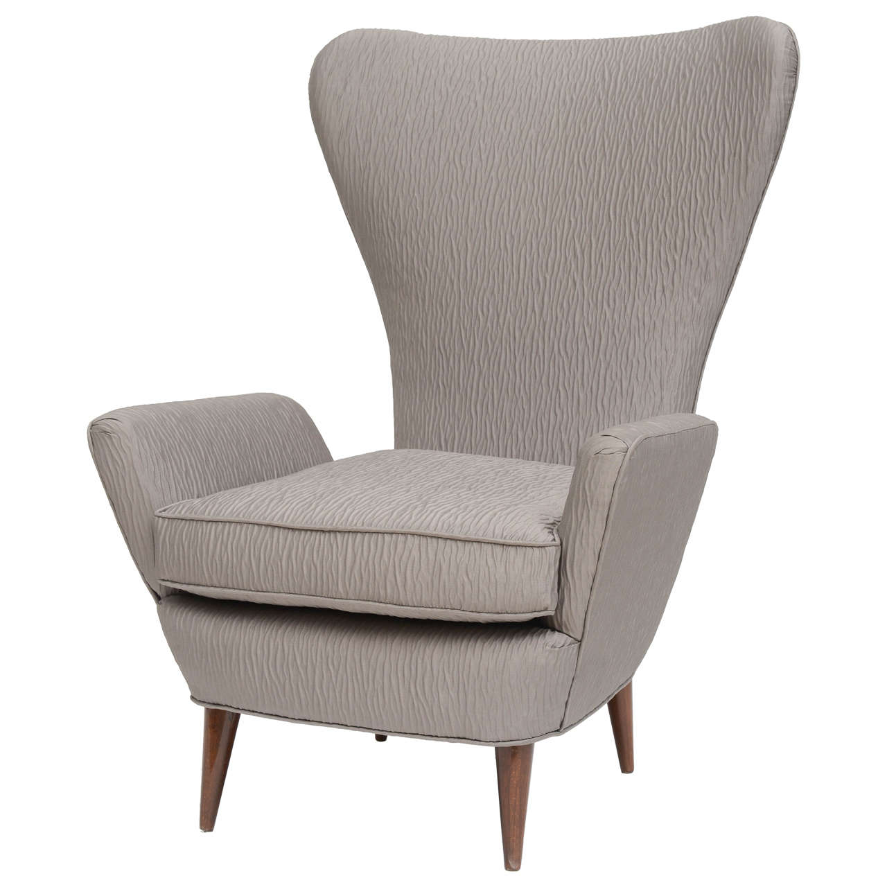 italian modern high back armchair italy