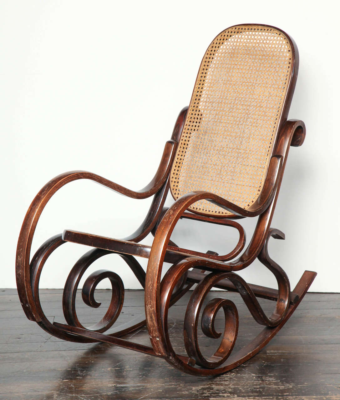 20th  Century Thonet Style Rocking Chair