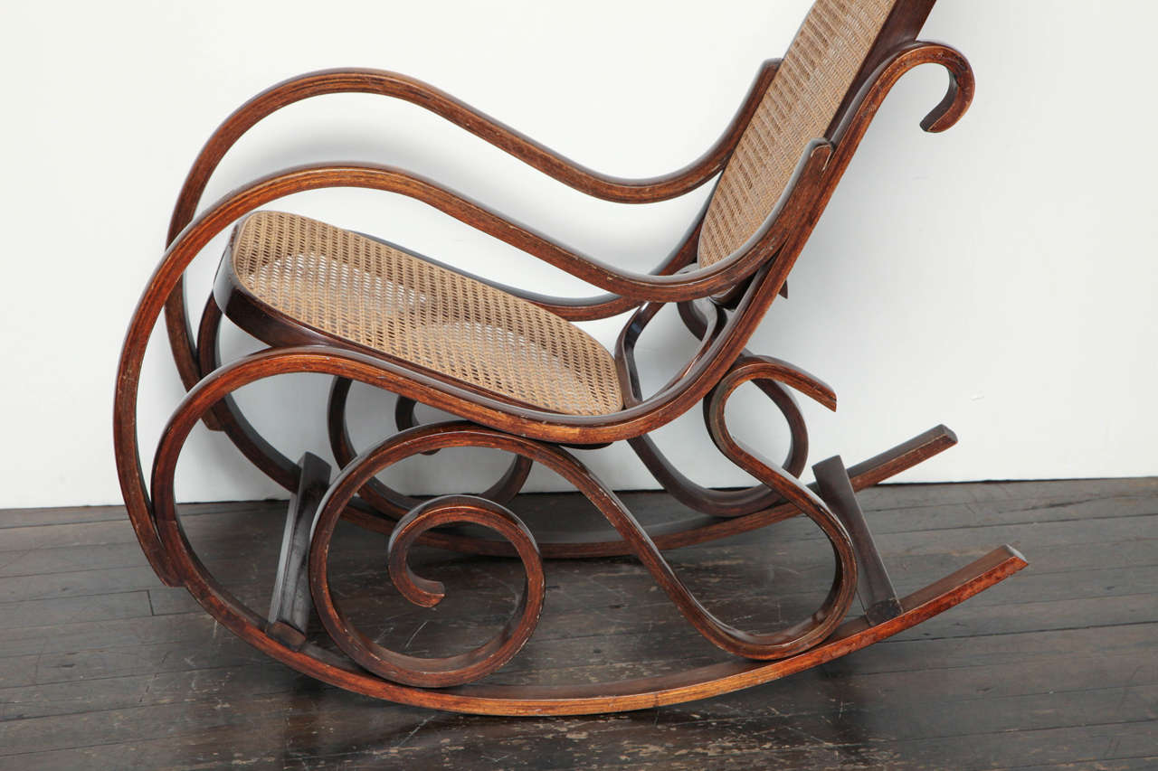 Bentwood 20th Century Thonet Style Rocker