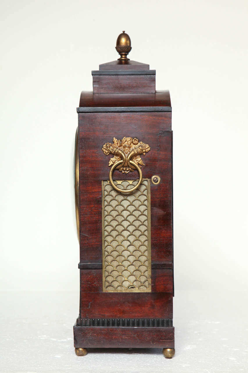 19th Century English Regency Bracket Clock In Good Condition For Sale In New York, NY