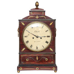 19th Century English Regency Bracket Clock 2