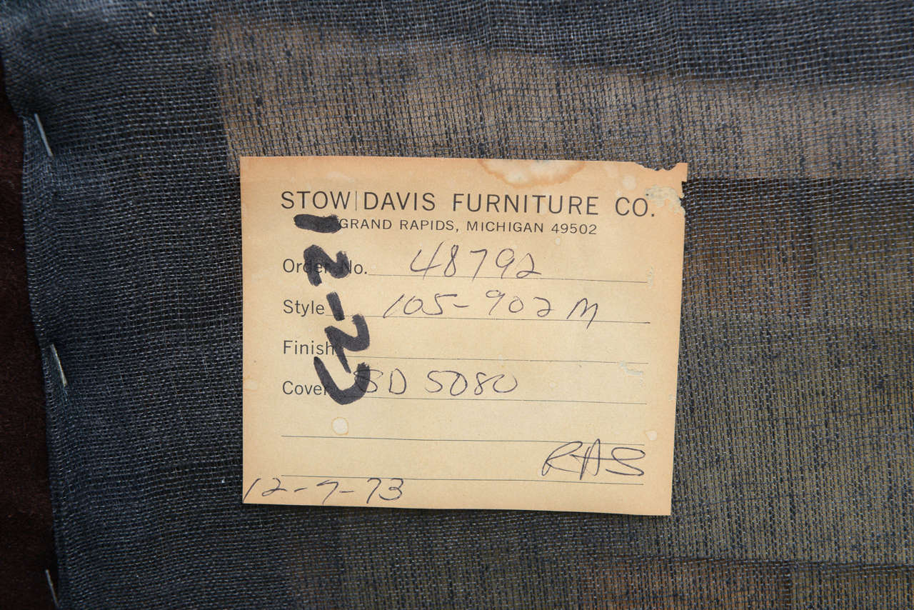 One Mid-Century Modern Stow Davis Office Desk Chair 4