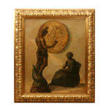 Neoclassical Figures Oil on Canvas