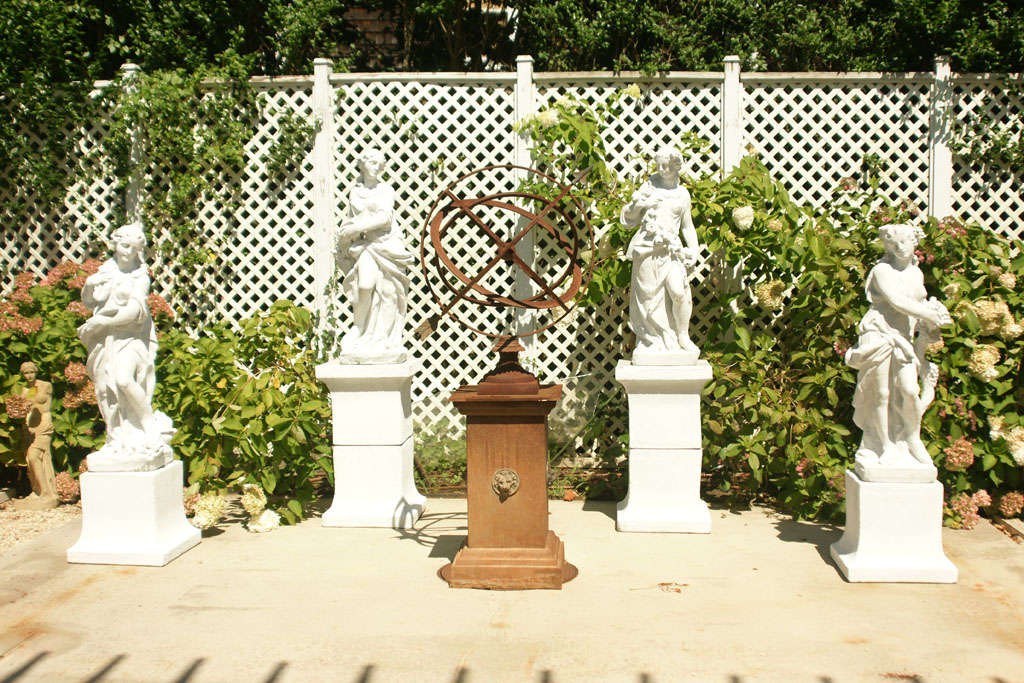 The Four Seasons on Plinths