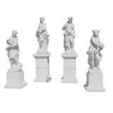 Vintage The Four Seasons on Plinths