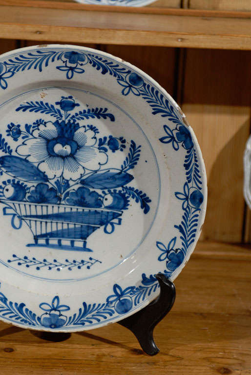18th Century and Earlier 18th Century Delft Charger