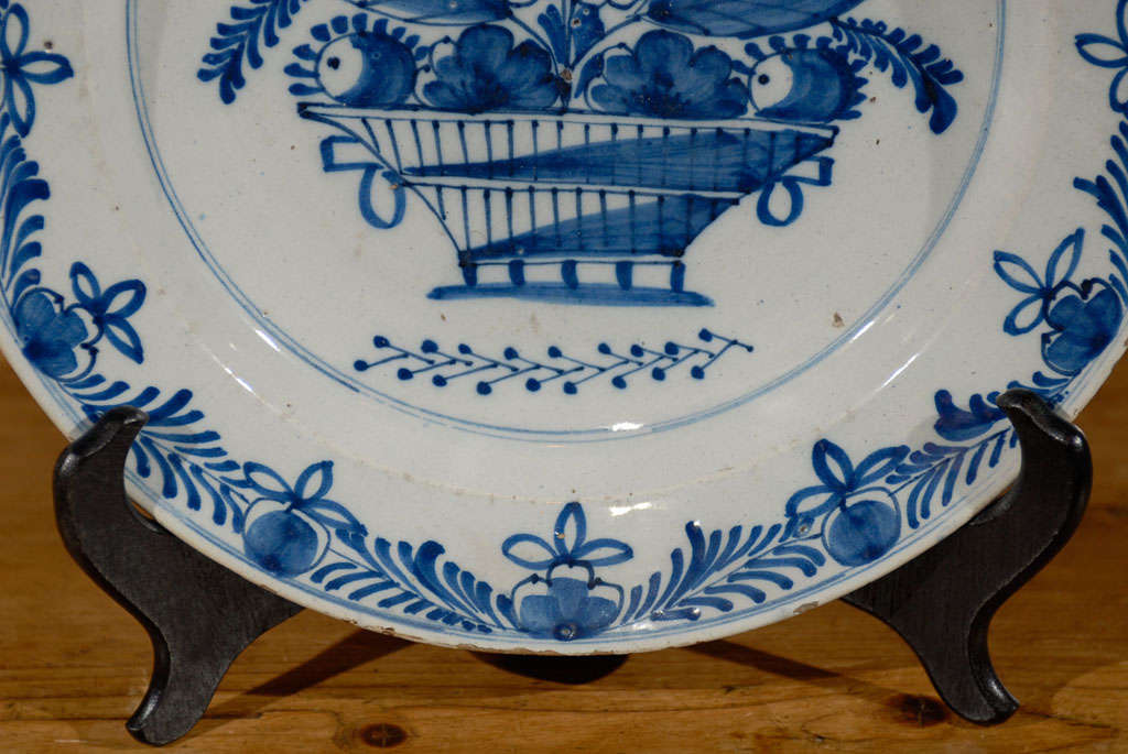 18th Century Delft Charger 1