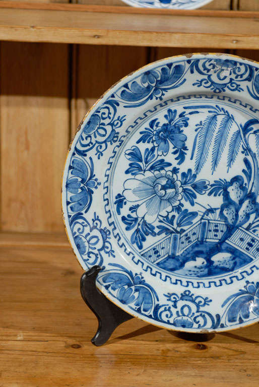 Dutch 18th Century Delft Charger