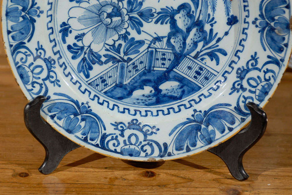 18th Century Delft Charger 1