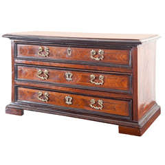 Northern Italian Marquetry Valuables Chest