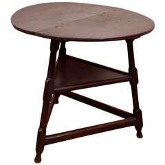 English Oak Cricket Table