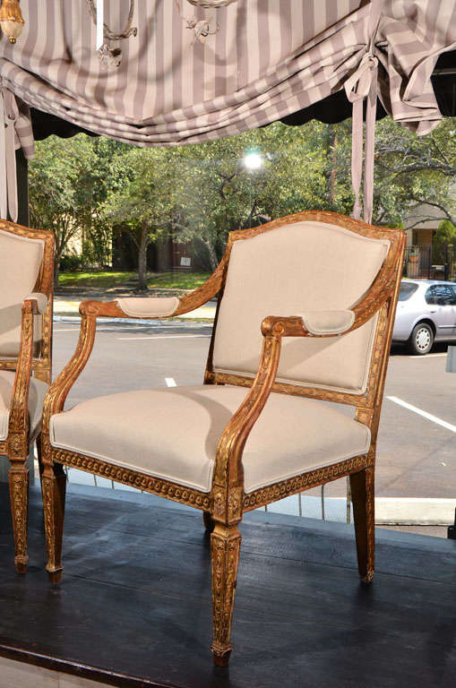 Early 19th C Italian Chairs In Good Condition In Houston, TX