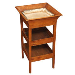 19th Century Walnut Table Jardiniere