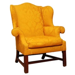 18th Century Philadelphia Mahogany Wing Chair