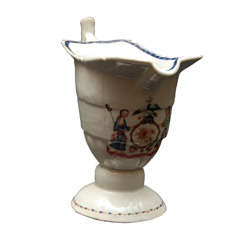 Chinese Export Creamer With the Arms of the State of New York
