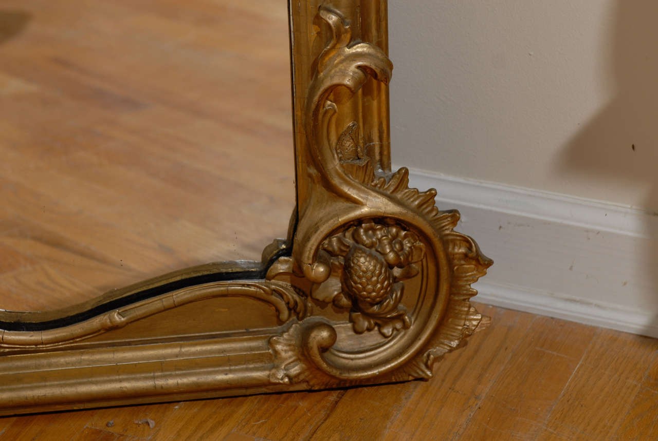 Rococo Louis XV Revival Mirror For Sale 2