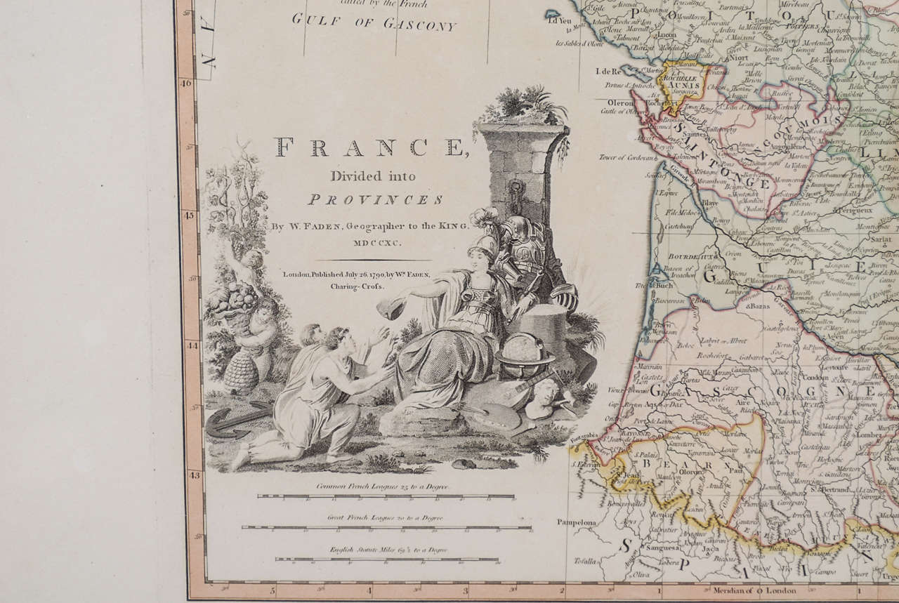 Antique French Maps Circa 1648-1814 1