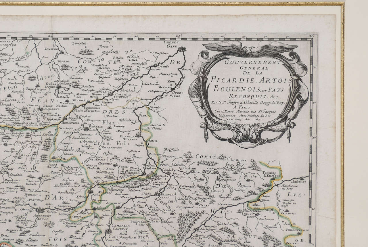 Antique French Maps Circa 1648-1814 2