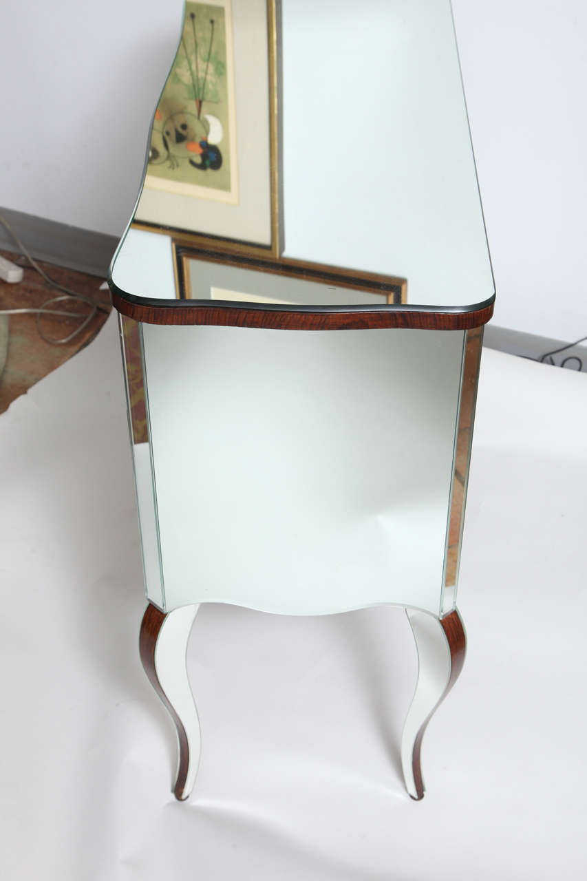 Three-Draw Mirrored Commode 3