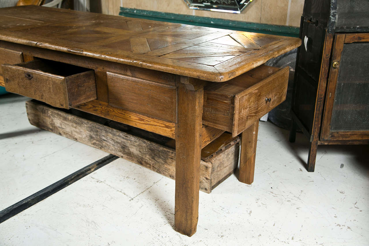 antique french farm table for sale