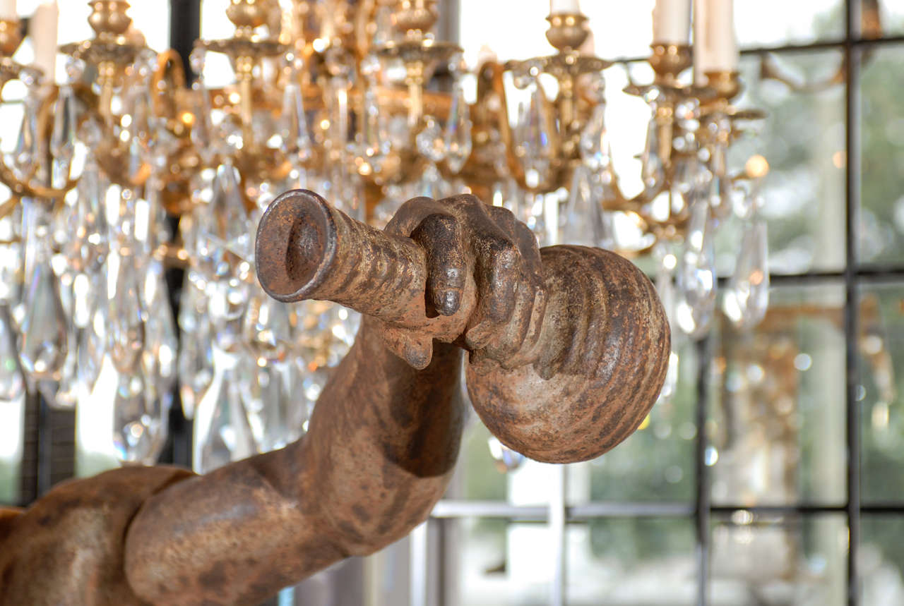 Iron Bacchus Statue 2