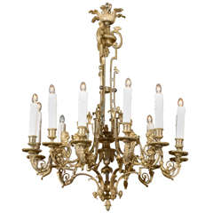 Used Chandelier. Regence style French chandelier