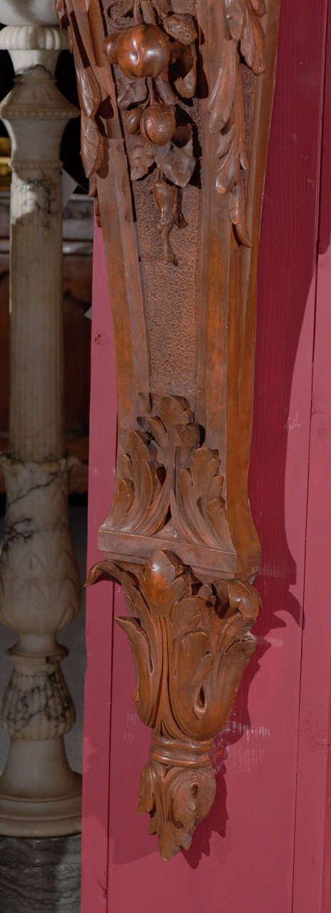 Pair of monumental corbels For Sale 3