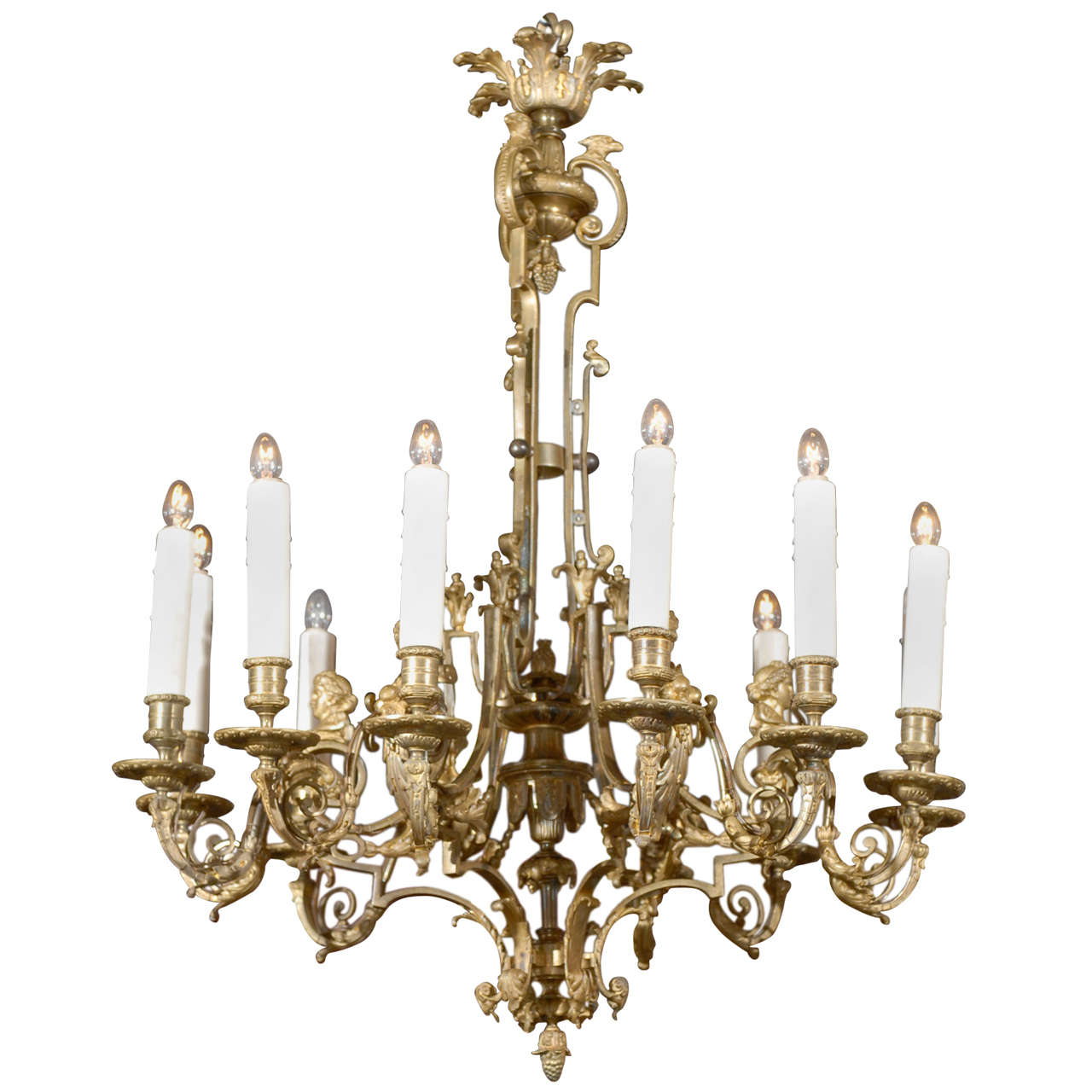 Antique Chandelier. Regence style French chandelier For Sale at 1stDibs